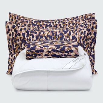 MMartan Kit capa de edredom masai + edredom conforto oferta