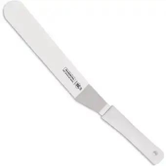 Espatula confeite inox 10 profis branco tramontina