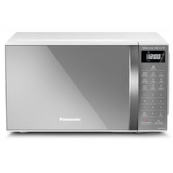 Novo Mundo Micro-ondas panasonic 21 litros, espelhado, branco - nnst27l oferta