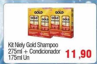Spani Atacadista Kit niely gold shampoo + condicionador oferta
