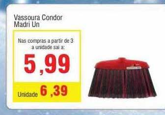 Spani Atacadista Vassoura condor madri oferta