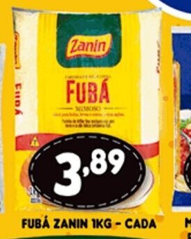 Supermercados Cristal Fuba Zanin 1kg cada oferta