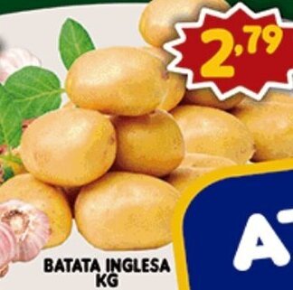 Supermercados Cristal Batata Inglesa 1kg oferta