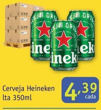 Nordestão Cerveja Heineken lata 350ml oferta
