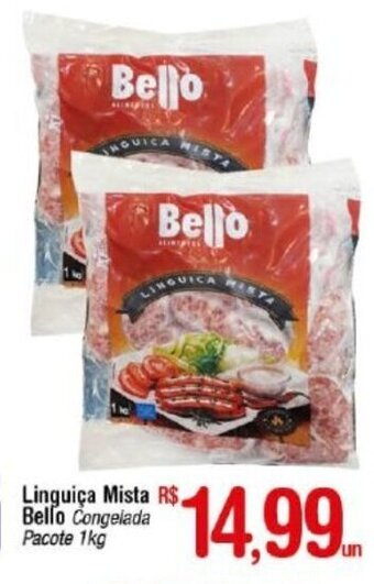Fort Atacadista Linguica Mista Bello 1kg oferta