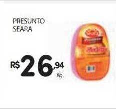 Supermercado Vitorino Presunto seara oferta