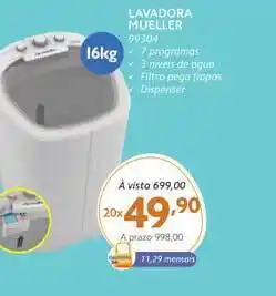 Lavadora Mueller 16kg