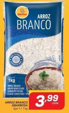 Arroz branco gbarbosa kg