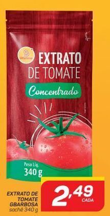 GBarbosa Molho de tomate gbarbosa 340g oferta