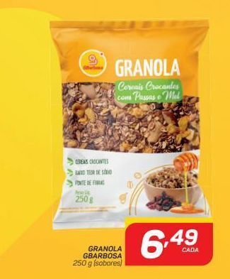 GBarbosa Granola gbarbosa 250g oferta