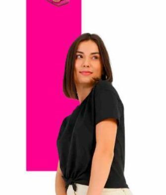 Marisa Blusa feminina amarração manga curta marisa oferta