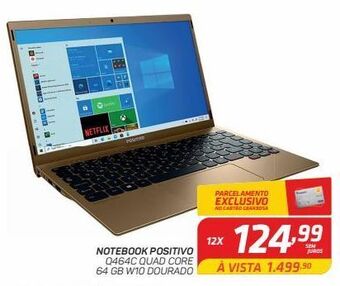GBarbosa Notebook positivo oferta