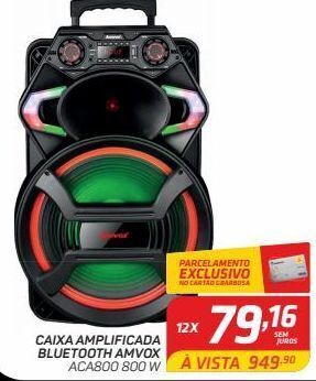 Caixa amplificada amvox