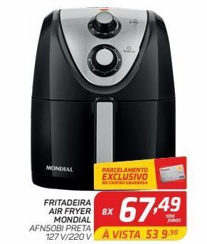 GBarbosa Fritadeira air fryer mondial oferta