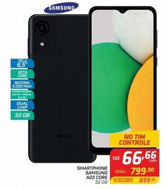GBarbosa Smartphone samsung a03 core 32 gb oferta