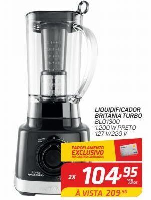 Liquidificador britânia turbo