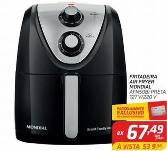 Fritadeira air fryer mondial