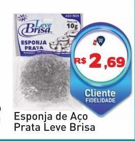 Tonin Superatacado Esponja de aço prata leve brisa oferta