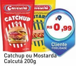 Tonin Superatacado Catchup ou mostarda calcutá 200g oferta