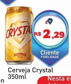 Tonin Superatacado Cerveja crystal 350ml oferta