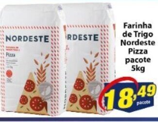 Vencedor Atacadista Farinha de Trigo Nordeste Pizza pacote 5kg oferta
