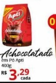 Ricoy Supermercados Achocolatado em po Apti 400g oferta