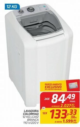 GBarbosa Lavadora colormaq oferta