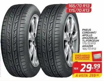 GBarbosa Pneus cordiant/apollo amazer/jk tl /forceum/ amazer oferta