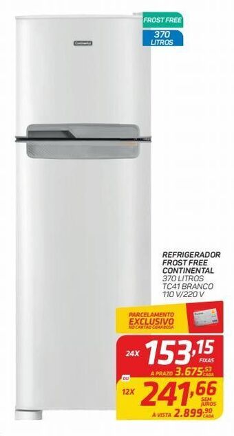 GBarbosa Refrigerador frost free continental oferta