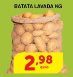 Roldão Batata Lavada 1kg oferta