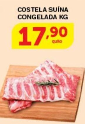 Roldão Costela Suina Congelada 1kg oferta