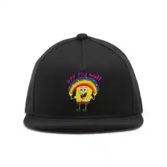 Vans Boné snapback infantil vans x bob esponja oferta