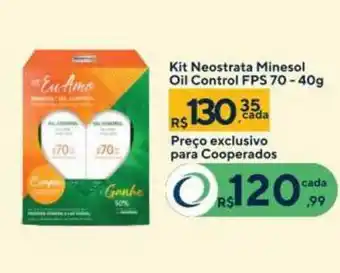 Coop Kit Neostrata Minesol Oil Control Fps 70 - 40g oferta