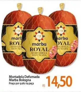 Atacadão Mortadela Defumada Marba Bologna oferta