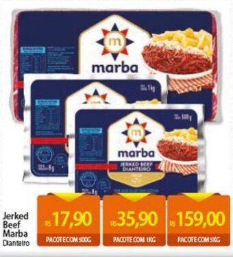 Atacadão jerked Beef Marba oferta