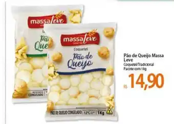 Atacadão Pao de queijo Massa Leve 1kg oferta