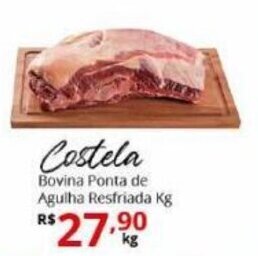 Ricoy Supermercados Costela bovina ponta de agulha resfriada 1kg oferta