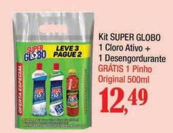 Supermercados Unidos Kit super globo oferta