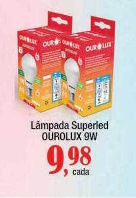 Supermercados Unidos Lampada superled ourolux 9w oferta