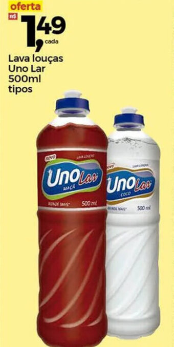 Frangolândia Lava loucas Uno Lar 500ml tipos oferta