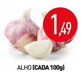 Calvo Atacadista Alho cada 100g oferta