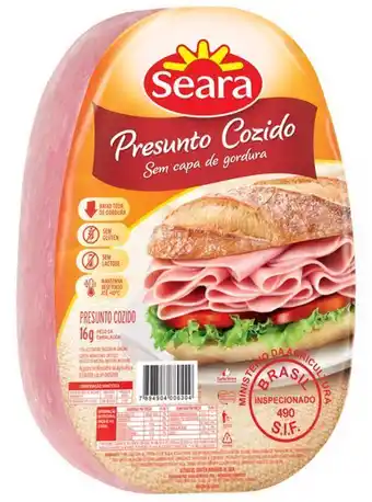 Mialich Supermercados Presunto cozido seara kg oferta