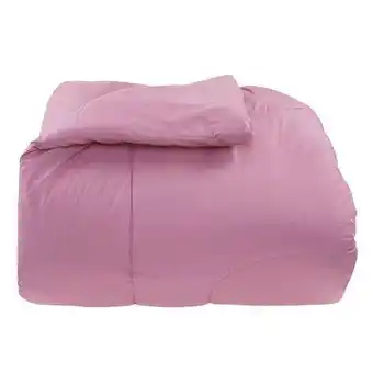 Edredom solteiro 200 fios percal buona fortuna - rosa velho