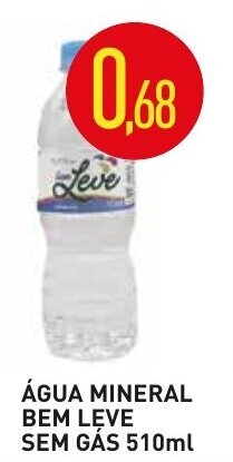 Calvo Atacadista Agua Mineral Bem Leve sem gas 510ml oferta