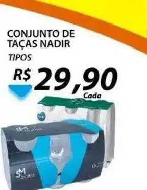 Assaí Atacadista Conjunto de taças nadir oferta