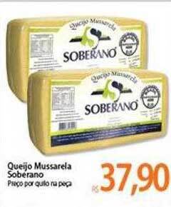 Atacadão Queijo mussarela soberano oferta