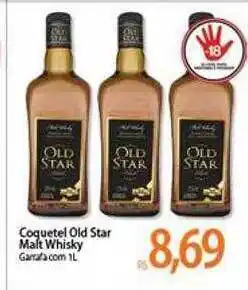 Atacadão Coquetel old star malt whisky oferta