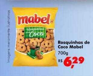 Big Box Rosquinhas de coco mabel oferta