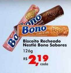 Big Box Biscoito recheado nestlé bono sabores oferta