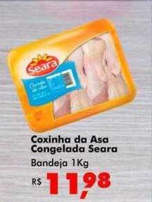 Big Box Coxinha da asa congelada seara oferta